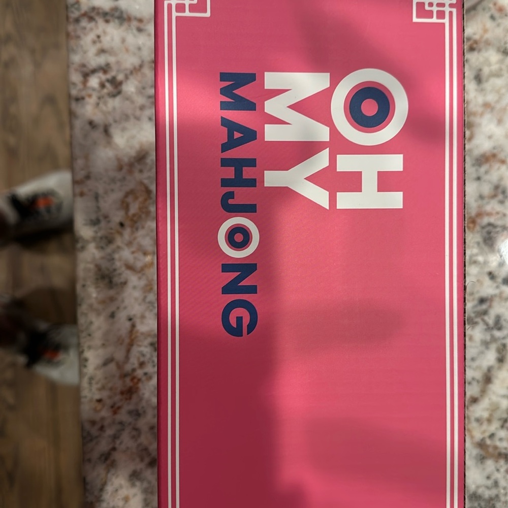 OH MY MAHJONG 
Lilac rack and pusher set 
New. In Box